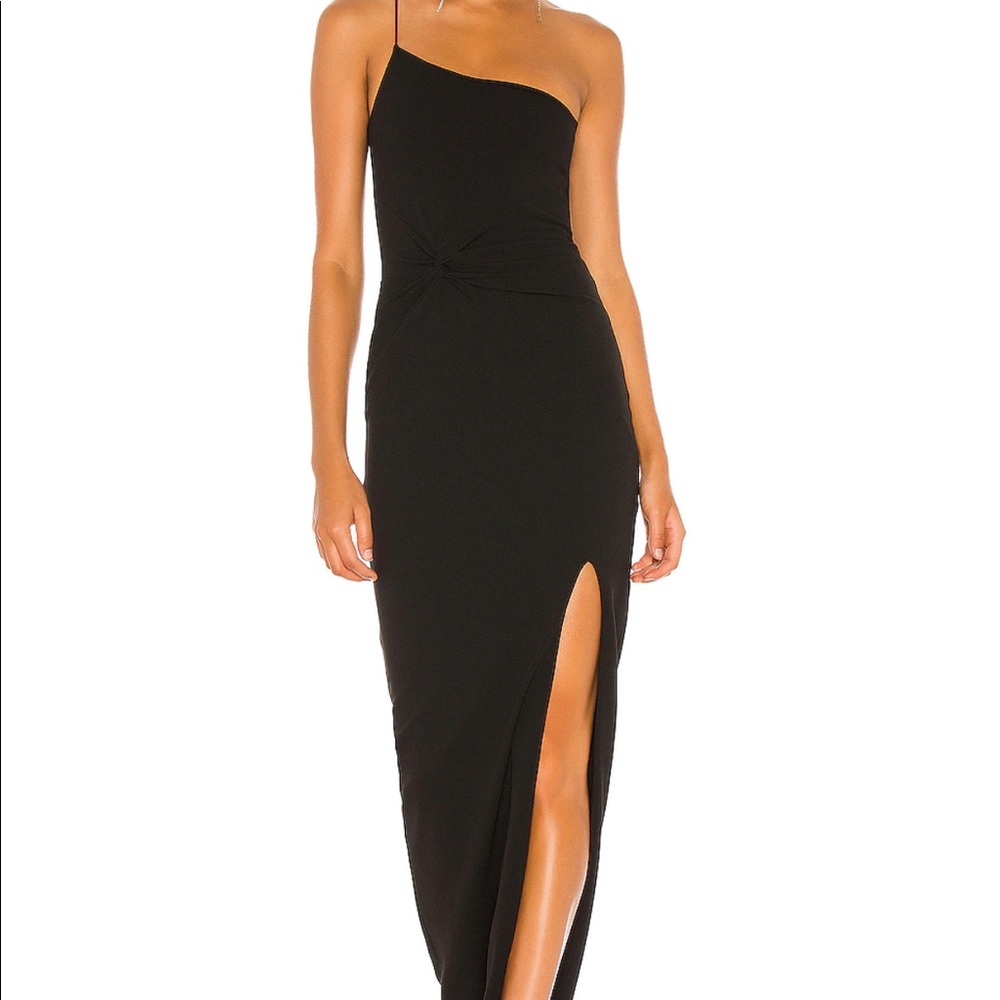 Nookie one shoulder gown